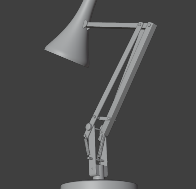 spaxe_lab's tweet photo. マンション部屋用の小物類モデリング続き、サッとシンプルなデスクライトを作ればいいものをやたら複雑な構造の物を参考にしてしまう…あと1個ぬいぐるみの置物作ったら小物終わりにして部屋の色付けに移行 #Blender #3DArt #b3d #3DCG #3DModeling #WIP #SpaxeLab https://t.co/JEajCD3BIf