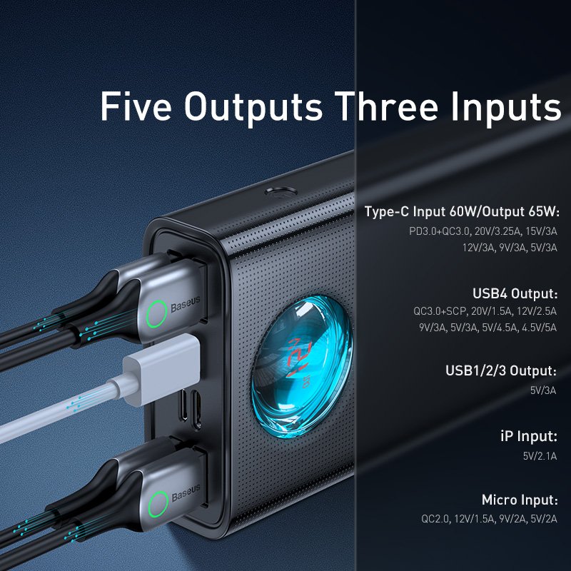 cleanse29's tweet image. Baseus 65W Power Bank 30000mAh PD Quick Charge FCP SCP Powerbank Portable External Charger For Smartphone Laptop iPhone Tablet
Price Now : USD 66.77 
Visit here : cleanse29.wordpress.com

#baseuspowerbank #portablepowerbank #portablepowerbankforiphone #bestportablepowerbank