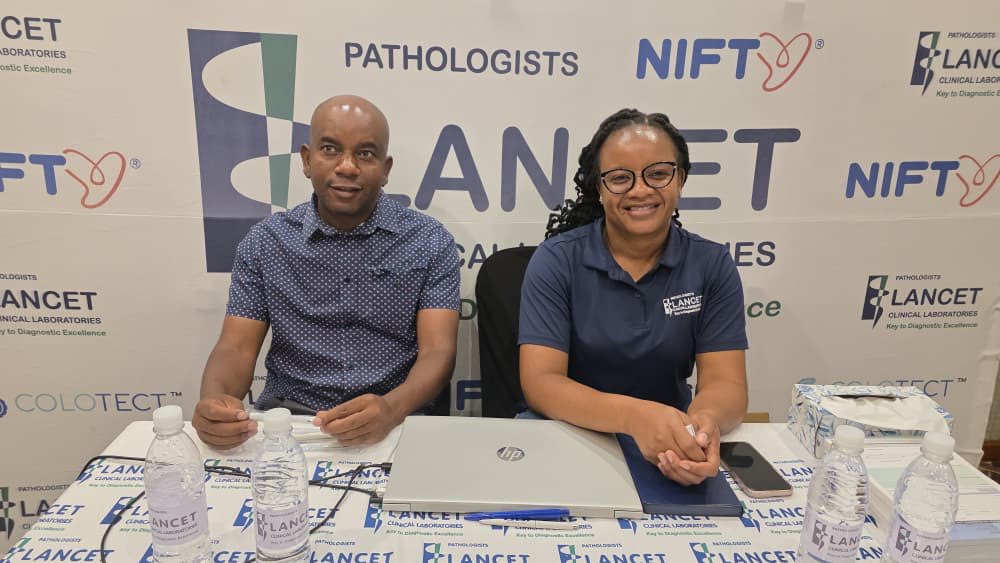 Honoured to be part of the ZSOG Conference (15–17 Oct) at Monomotapa Hotel, Harare.
Great engagements with gynaecologists and inspiring conversations on advancing women’s health. 💙

#ZSOG2025 #WomensHealth #Diagnostics #LancetLaboratories