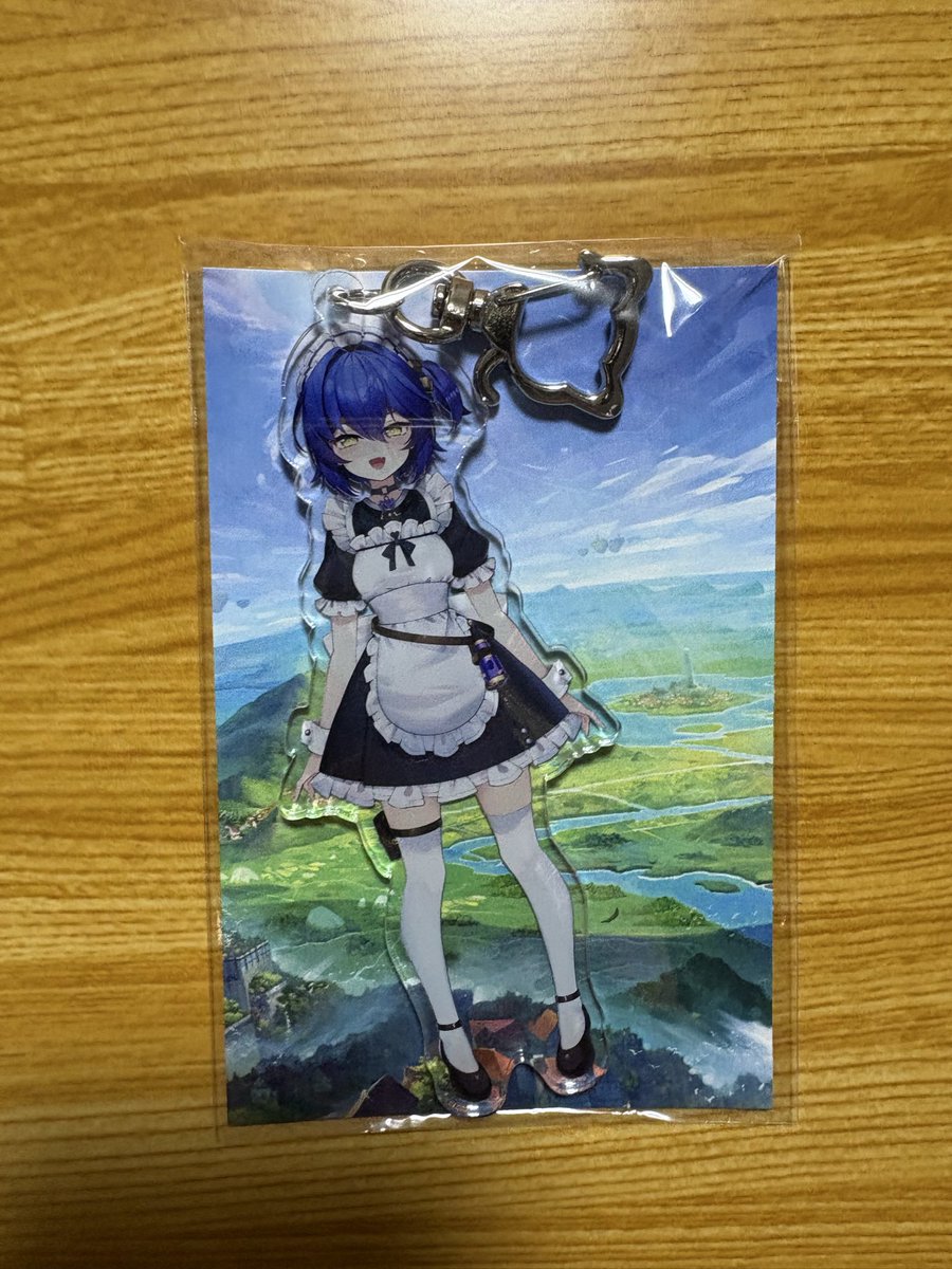 pupo_account's tweet photo. アビスディアリリース記念公式生放送キャンペーンの当選賞品でスカヤちゃんのアクリルキーホルダーが届きました！マジで嬉しい！！
とても可愛いです！
アビスディア運営チームさんありがとうございます！🙏

#アビスディア #abyssdia https://t.co/Yd431VOrq7