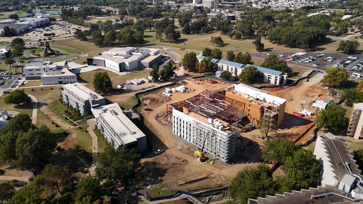 🚧 New Construction Update 🚧
—New Dining Hall &amp; Residence Halls