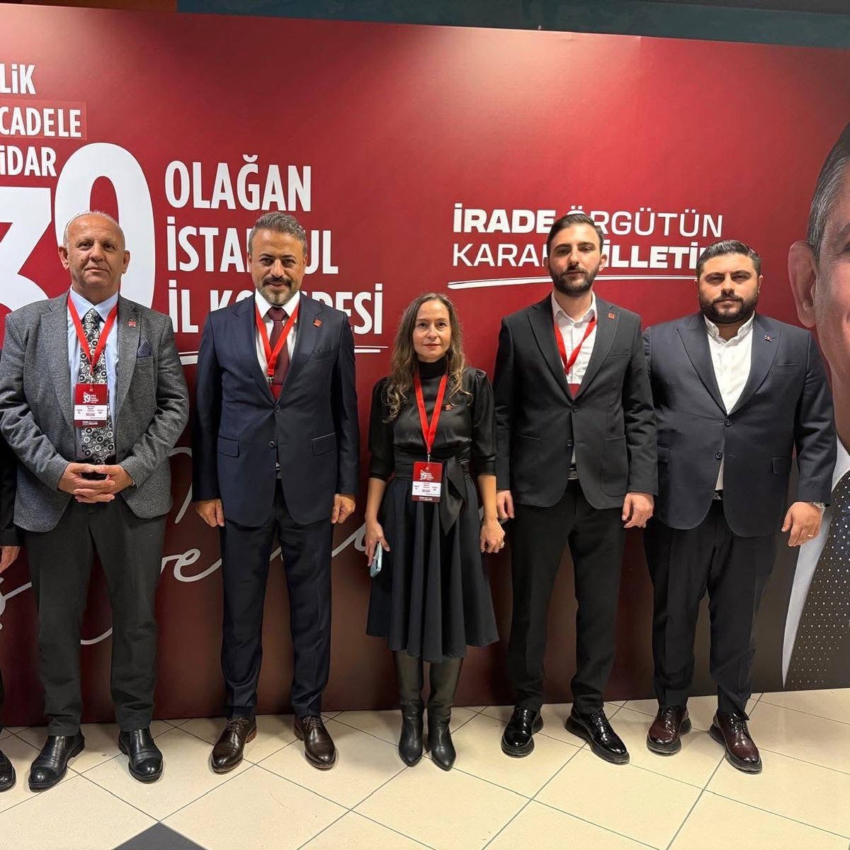 39. Olağan İstanbul İl Kongremizi tamamladık.

Yeniden İstanbul İl Başkanımız seçilen Sayın Özgür Çelik’e, yönetim kurulu üyelerine, il disiplin kurulu üyelerine ve kurultay delegelerine başarılar diliyorum.

Kongremizde şahsımı kurultay delegeliğine layık gören başta İlçe