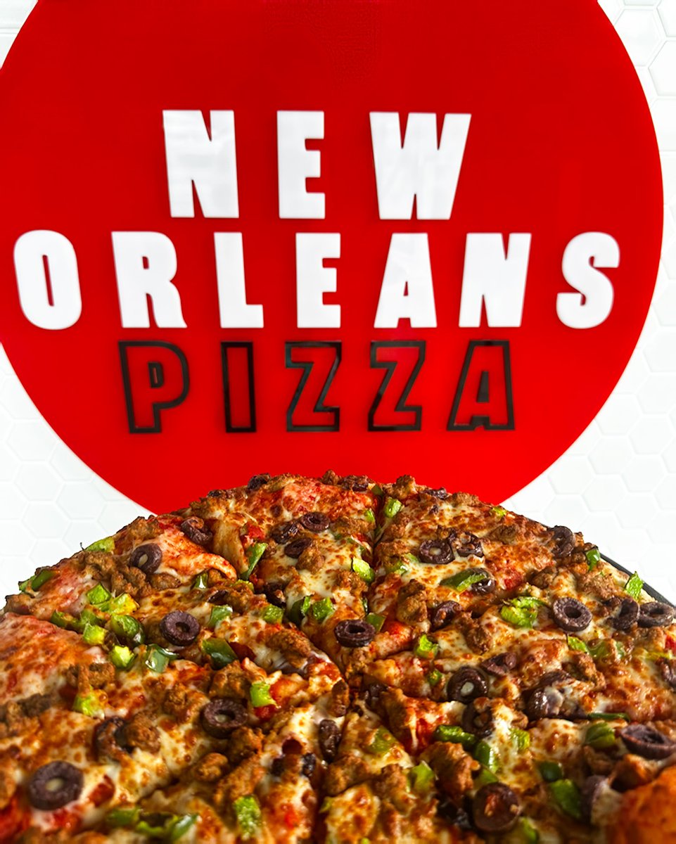 Your weekend checklist:

✅ Chill mode on
✅ Friends &amp; laughter
✅ Hot New Orleans Pizza

Repeat every weekend. 🍕💛 neworleanspizza.com
.
.
.
#PizzaTime #NewOrleansPizza #WeekendGoals