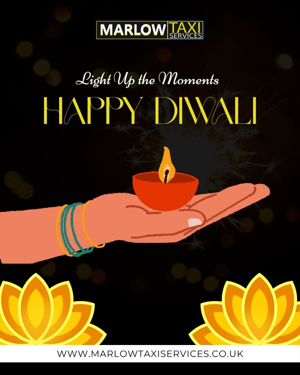 Wherever you're celebrating Diwali in Marlow, our taxi make sure you get there with comfort and care

☎️01628 200 107
🌐marlowtaxiservices.co.uk

#booknow #marlowtaxis #marlowtaxiservices #marlowtravel #HappyDiwali2025 #Diwali #FunTime
