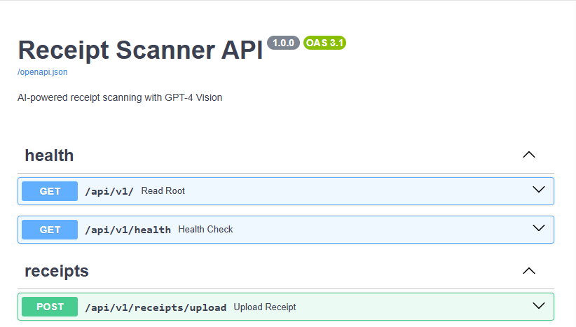 balaji_flutter's tweet image. Day 9 of #100DaysOfAI
Kicked off my first demo project - receipt scanner backend!
Set up FastAPI with proper architecture, added file uploads, and image validation.
Tomorrow's the fun part: GPT-4 Vision integration to actually read receipts 👀
#BuildInPublic #FastAPI