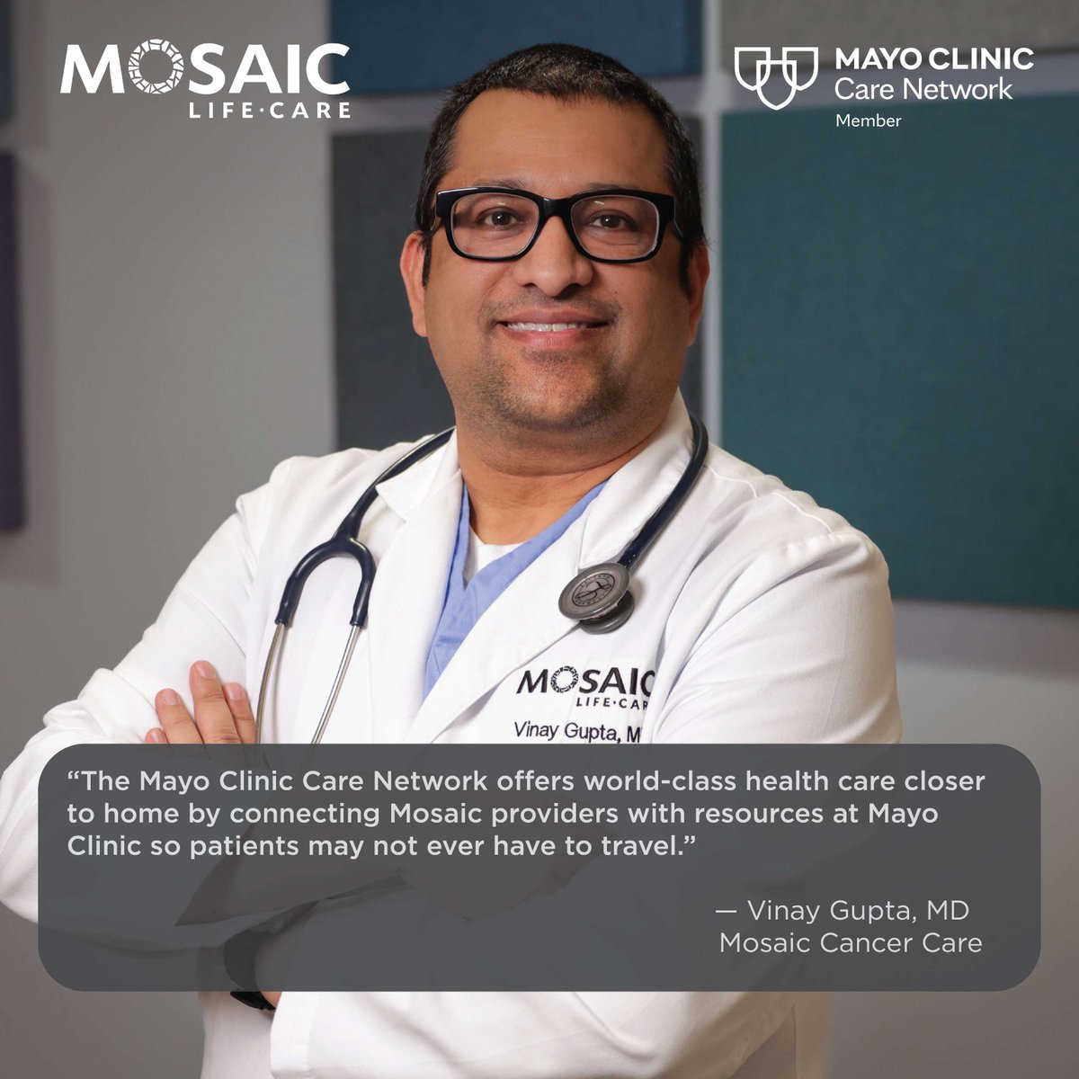 Through our membership in the Mayo Clinic Care Network our social workers have special access to Mayo Clinic’s knowledge, resources and team of specialists.

Learn more – mymlc.com/mayo