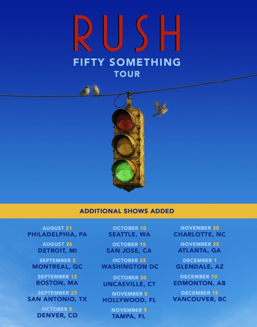 Rush add more dates!

<a href="/Montreal/">Montréal</a> it’s your turn!