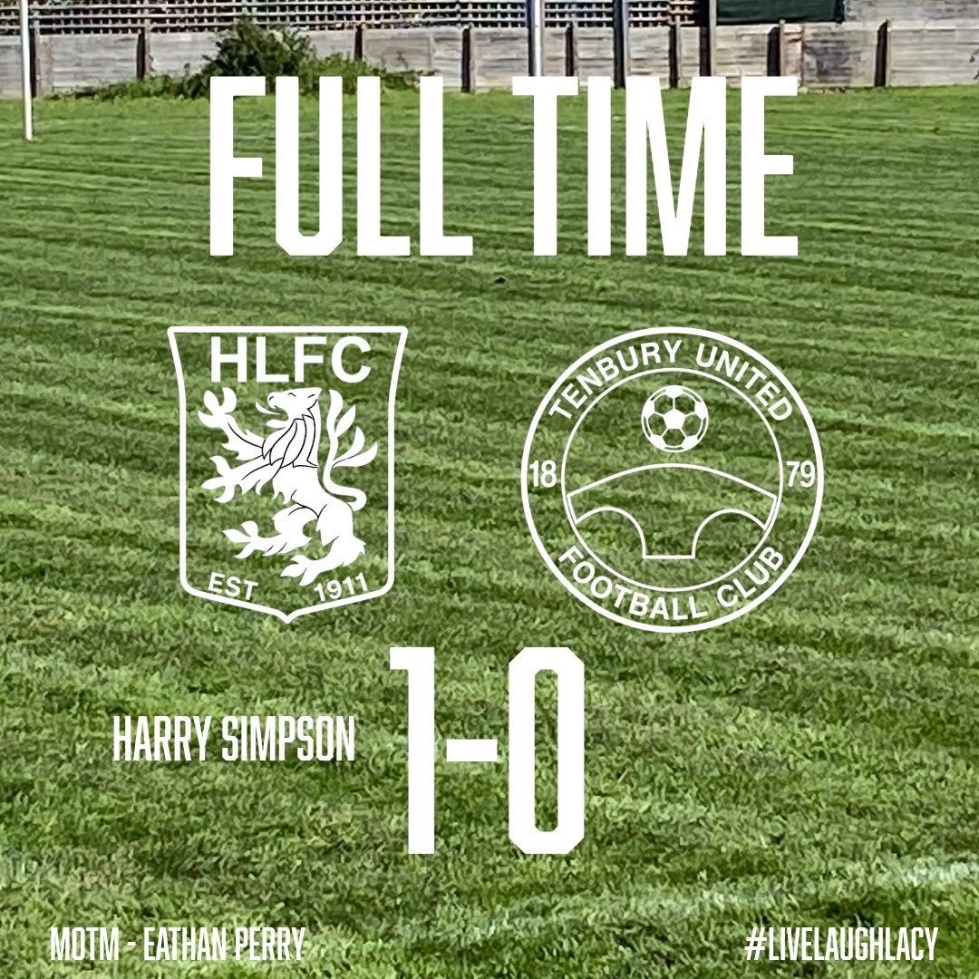 HolmeLacy's tweet image. 🟡RESULT🔵

Three points secured. ✅ 

Your #LacyLions make it 3 wins in successive weeks claiming victory over a hearty Tenbury side. 

Despite playing for time after 25 minutes, we managed to force a break through via the spot from right wing maverick Harry Simpson.

#LaLaLacy