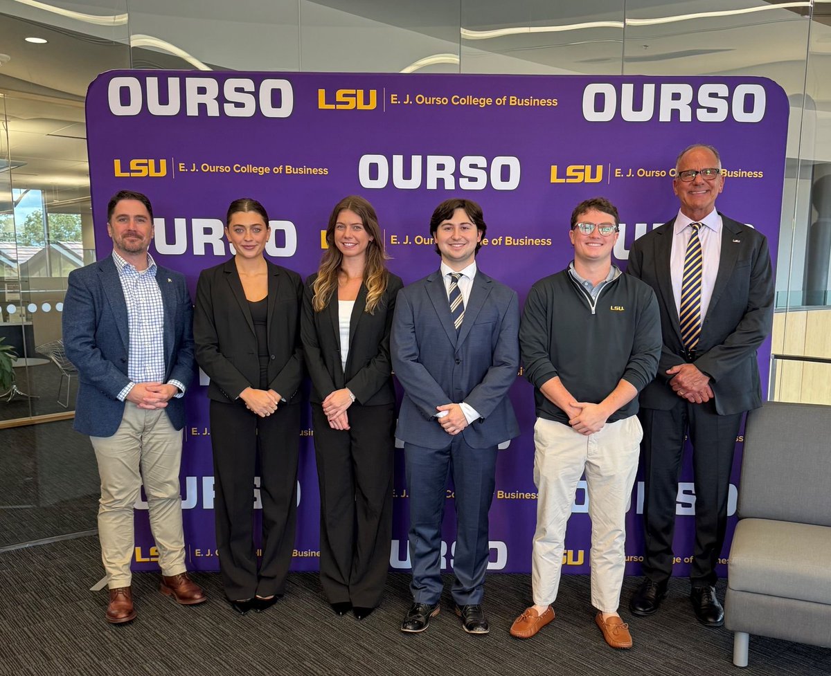I recently had a chance to meet with students from the <a href="/LSU/">LSU</a> E. J. Ourso College of Business to discuss their career interests, backgrounds, and future goals. These are some really high quality folks and they did an excellent job representing themselves and the great education