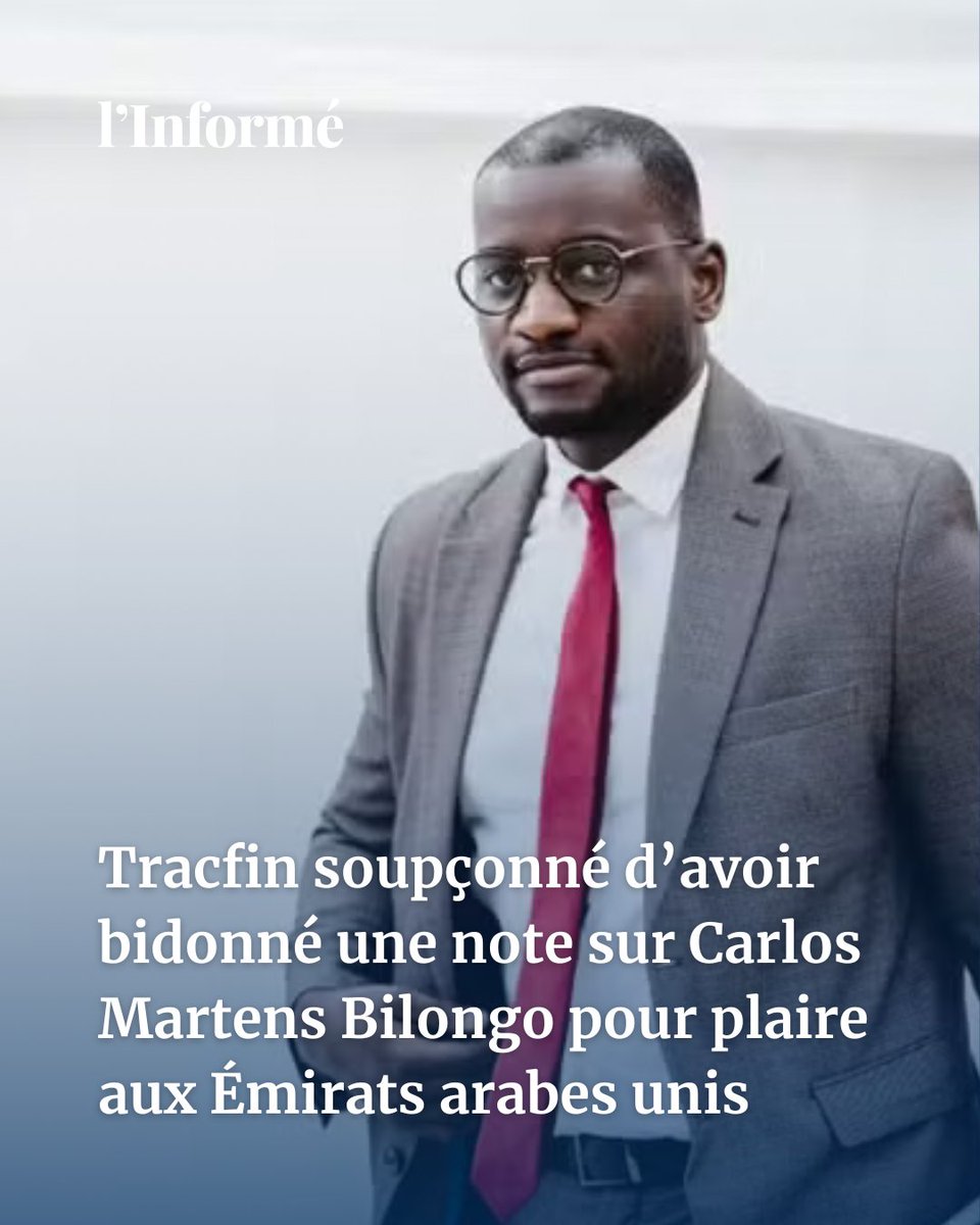 LInforme_'s tweet image. 🔎Tracfin est soupçonné d’avoir bidonné une note sur le député Carlos Martens Bilongo (LFI) pour plaire aux Émirats arabes unis, dévoile @AlineRobert_
▶️ l.linforme.com/3ra2ek69