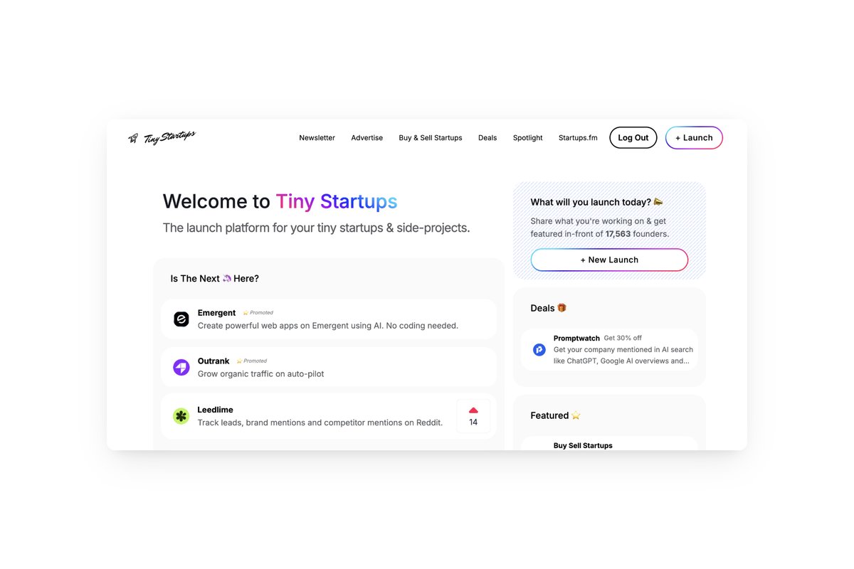 hey everyone, my startup Leedlime.com is live on <a href="/tinystartupscom/">Tiny Startups</a>

would really appreciate your support and feedback! 🙏