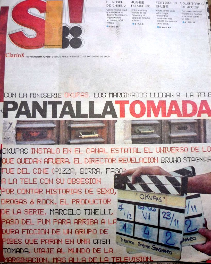 TintaOjo's tweet photo. #Hace25Años #En2000
El miércoles 18/10/00 Canal 7 Argentina estrenó un unitario "único, original y sin ningún parecido a lo que suele proponer la producción local desde la pantalla" según la definición de Luis María Hermida en Clarín. https://t.co/IQU07dbQ2C