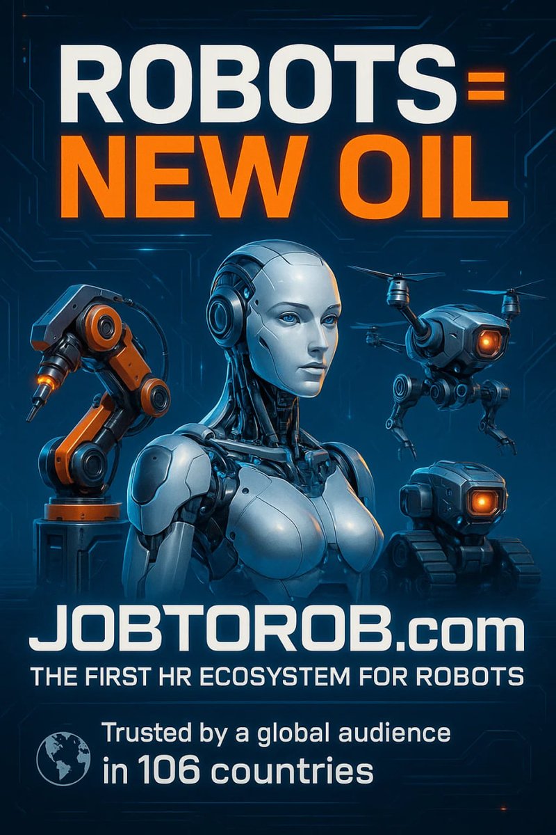 JobToRob's tweet image. Sorry, Elon Musk @elonmusk  The Real Salvation of the World Isn’t Electric Cars, It’s a Job Site for Robots.
 Subheadline: While you were worried about the robot uprising, we created an HR department for them. And it seems like this is the only viable business model in a sinking…