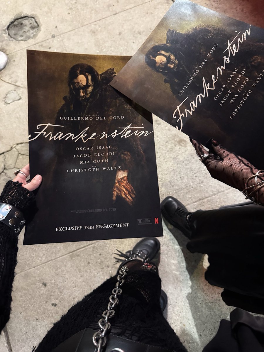 britalyse's tweet photo. Still reeling from the gothic magnificence that was @RealGDT’s FRANKENSTEIN. An emotional, brutal and exquisitely beautiful film that moved me to tears. A must see in cinemas. I feel so lucky to be living at the same time as you, Guillermo del Toro. Thank you for your magic. 🖤 https://t.co/97LM3BGSk7