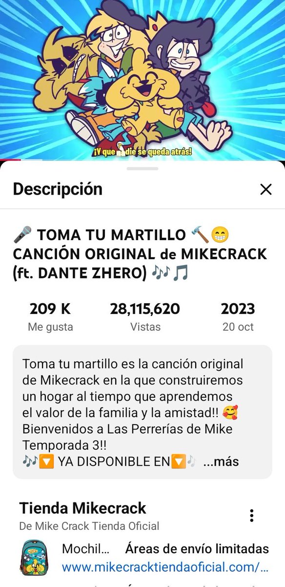 SantiAmade_YT's tweet photo. HOY ES EL DÍA EN QUE SOLO REPOSTEARAS ESTO

#LPDM #LasPerreriasDeMike #Mikecrack #LPDM3 https://t.co/XSxpsN3F3D