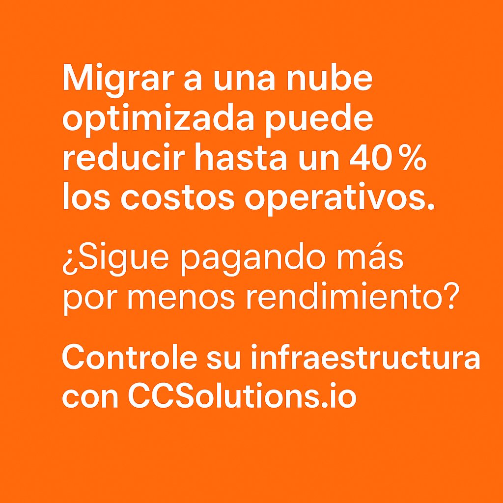 ccsolutions_lat's tweet image. Migrar a la nube no siempre significa optimizar.
Muchas empresas lo hacen buscando eficiencia, pero terminan pagando más por una infraestructura que no se adapta a sus cargas de trabajo.
En CCSolutions.io ayudamos a diseñar entornos cloud que realmente generen valor:…