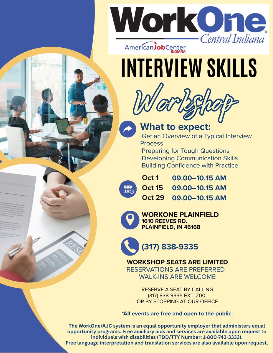WorkOne Plainfield (@w1plainfield) on Twitter photo 