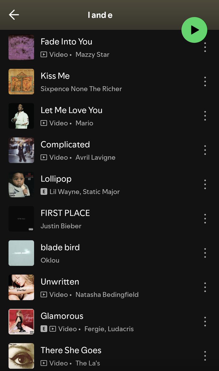 TheCamilaDaily's tweet photo. Camila Cabello has created a new Spotify playlist 🎶
🔗: I and e
https://t.co/98zIpYxIld https://t.co/aS8jTAHebm