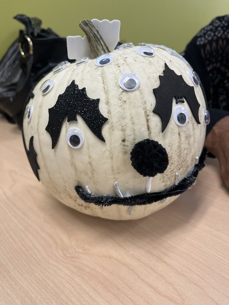 Halloween is on the brain here at CSC, with our arts and craft's activities focusing on making decorations for our upcoming Halloween party!