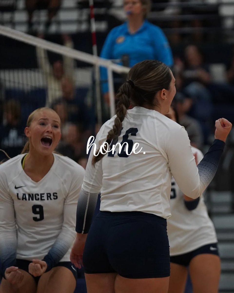 MMULancersVB's tweet photo. There's no place like {HOME}coming!๐
Happy Homecoming Week & Lancer Days! We are excited to see all of the alumni, friends and families as we take on Midland at home this Saturday! ๐ #LancerDays https://t.co/r9URlPvU7b