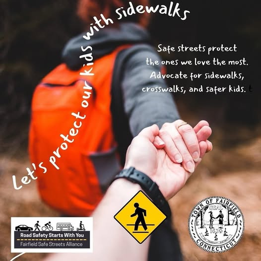 At some point in the day, everyone is a pedestrian. When it comes to keeping pedestrians safe, everyone has a responsibility — pedestrians, drivers and all those who use our roads.
That’s why Fairfield is working to build more sidewalks and make our roads safer for everyone.