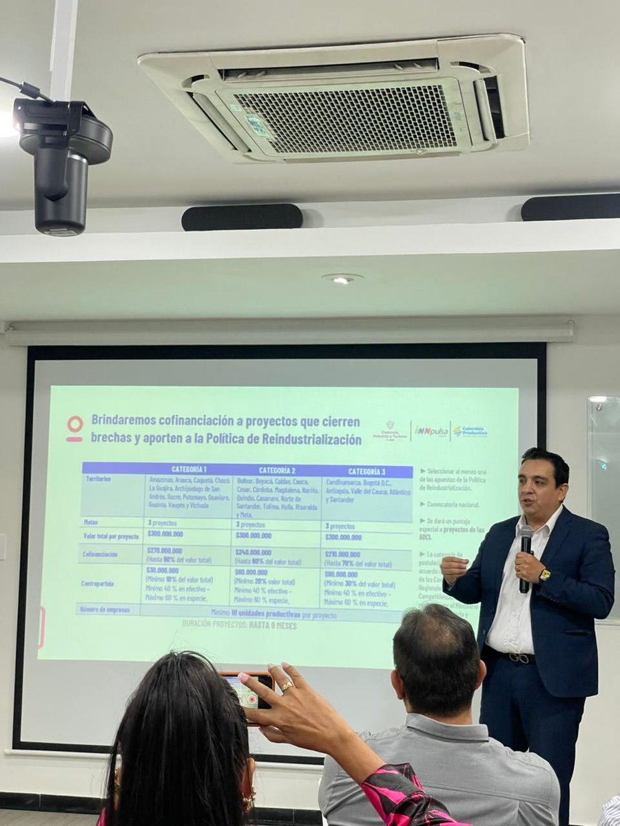 Participamos en el lanzamiento de las Convocatorias Visión Región 2025, lideradas por <a href="/mincomercioco/">MinComercio Colombia</a> y @colombiaproductiva . 🤝

➡️ Mira nuestra intervención 
🔴1:43:00 
🔗 youtube.com/live/bwyYOsZXO…