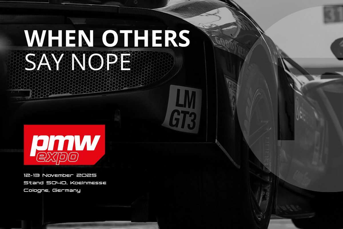 Ready for <a href="/PMWExpo/">Professional MotorSport World Expo</a> 2025 in Cologne on November 12–13. A key milestone for tus, celebrating its third anniversary and a year of growth across engineering and track support activities.

Discover more ➡️ nope-engineering.com/news/nope-engi…

#NOPEengineering  #PMWExpo #motorsport #engineering