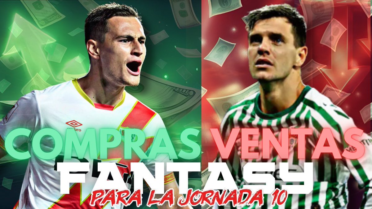 A falta del Alavés - Valencia…

Vamos con el🧵de COMPRAS, VENTAS y JUGADORES Fantasy a MANTENER para la Jornada 10

Os dejo una TIER LIST divida en 6️⃣:

⚽️ Delanteros 🔝 para la Jornada 10
🪄 Medios 🔝 para la Jornada 10
🧱 Defensas 🔝 para la Jornada 10
🧤 Porteros 🔝 para la