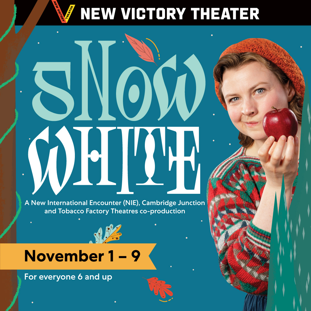 Mirror, mirror on the wall, this Snow White has laughs for all! 🎭  #NYCHAResidents can get FREE tickets to this witty retelling of the Grimm  classic at @NewVictory. Sign up for alerts