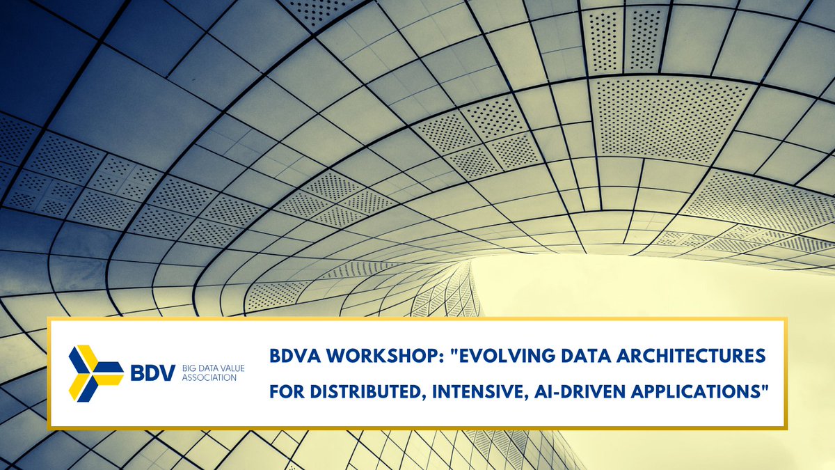 BDVA_eu's tweet image. 🔊Join the #BDVAworkshop: “Evolving #dataarchitectures for distributed, intensive, #AIdriven applications”👉bdva.eu/news/bdva-work…

🗓️22 Oct
🕙10:00–13:00 CET

🎯The event will explore emerging trends &amp;amp; examine how new approaches address upcoming challenges.
#AIarchitectures
#AI