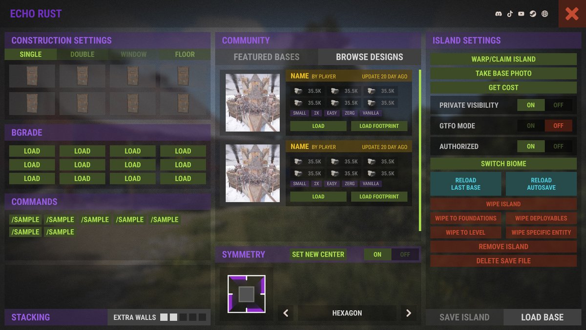 dsgn_crew's tweet image. THE MOST COMPLEX INTERFACE
#rust #game #art #photoshop #blender #facepunch