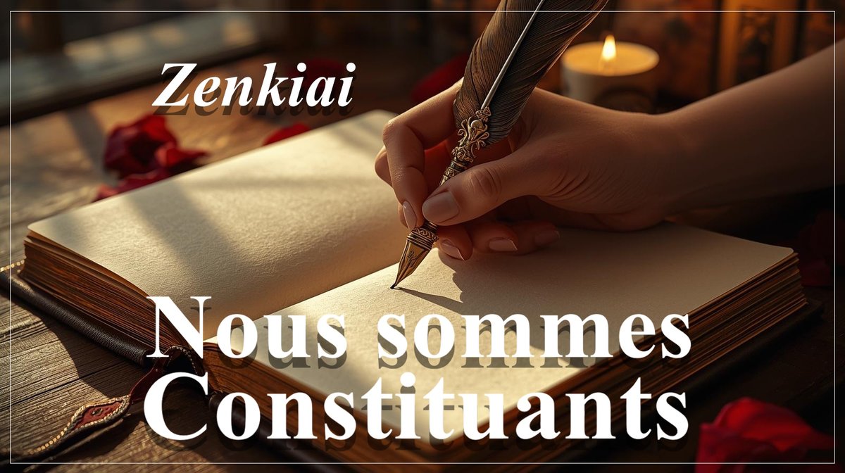 Zenkiai's tweet image. ⚖️ “Nous sommes Constituants” 🌍
Un slam, un film, une lueur.
Ce soir à 18h sur ma chaîne YouTube.
Inspiré par les ateliers d’Étienne Chouard.
👉 youtu.be/gnxUr7neT7k

@Etienne_Chouard #RIC #PouvoirCitoyen #Zenkiai  #DémocratieDirecte #Constitution