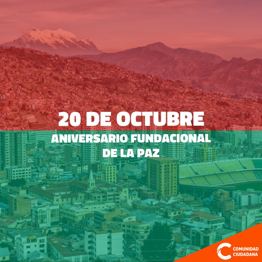 Fundada entre montañas y construida con esfuerzo, cultura y diversidad. ¡Felicidades La Paz! 🇧🇫