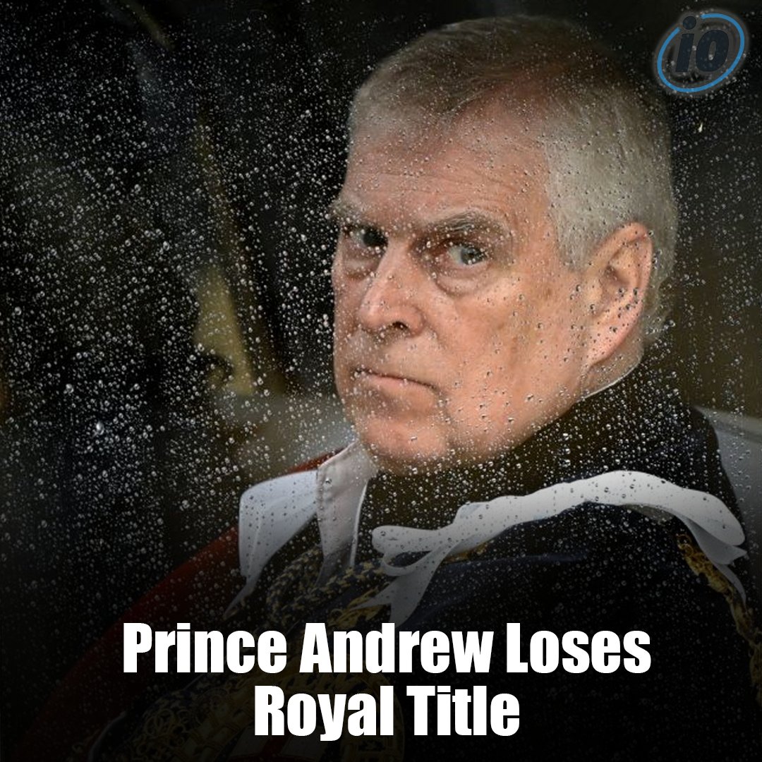 InformOverload's tweet image. Prince Andrew has lost his royal title after concerning behavior #princeandrew #royalfamily