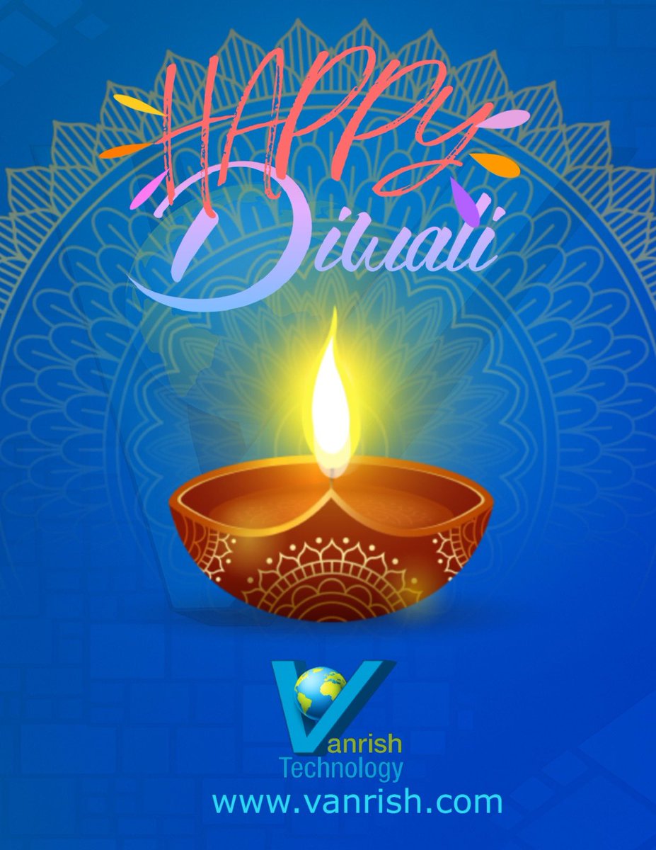 VanrishTech's tweet image. Wishing you and your family a very happy Diwali from Vanrish Team!! #Diwali #Diwali2025