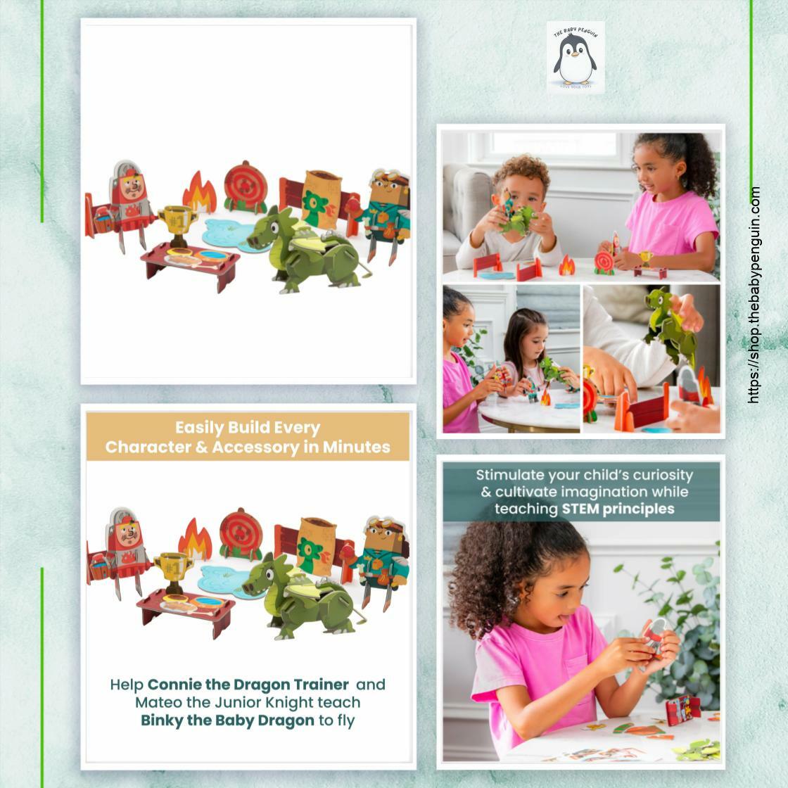 The_BabyPenguin's tweet image. Unleash your imagination with our Dragon Trainer Playset for just $7.50! Become the ultimate dragon master today! #PlaytimeFun #ImaginativePlay

Shop Now shop.thebabypenguin.com/products/drago…