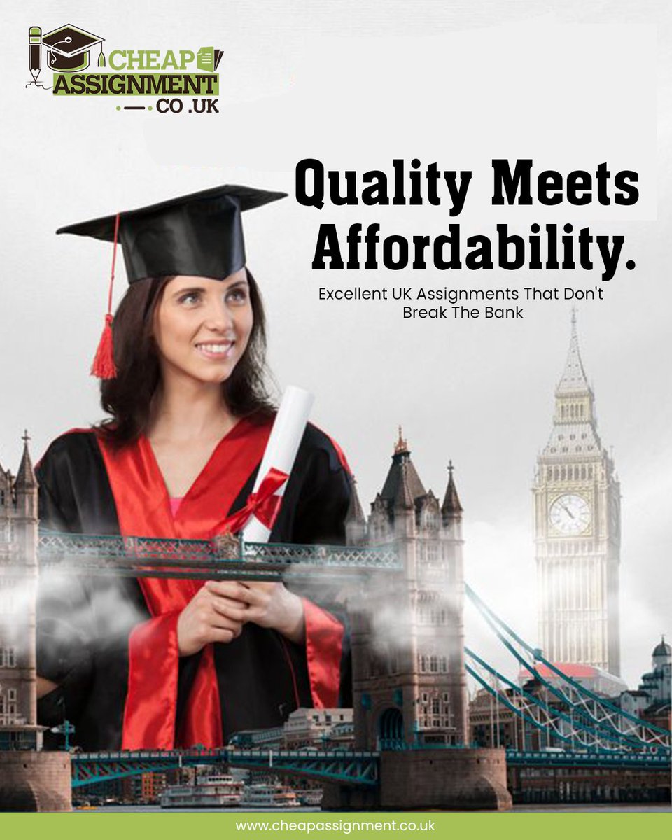 uk_Assignment_'s tweet image. Quality Meets Affordability! Excellent UK Assignments That Guarantees Top Marks Without Breaking The Bank.

Visit: cheapassignment.co.uk

#cheapassignmenthelp #ukstudents #StudentDeals #AffordableStudyUK #assignmenthelpuk #BudgetFriendly #AcademicSuccess #fypシ゚ #trending #uk