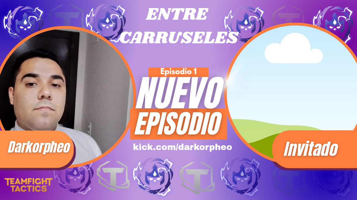 En esto estoy trabajando.
Quiero volver a ese intento de programa de entrevistas .
La idea es tener un programa de preguntas y respuestas con gente de la comunidad de TFT casters,CDC,ceos , jugadores,etc
La idea es sacarlos un poco del TFT y conocerlos mejor
A quien invitamos?