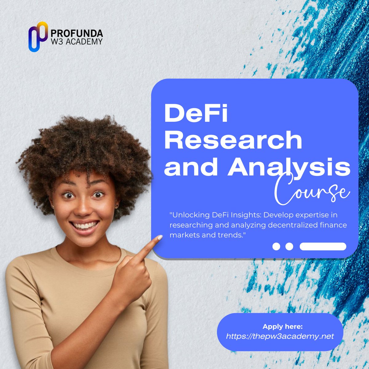 DeFi Research and Analysis..

One of our top courses..

Slots are filling up fast.

You know what to do..