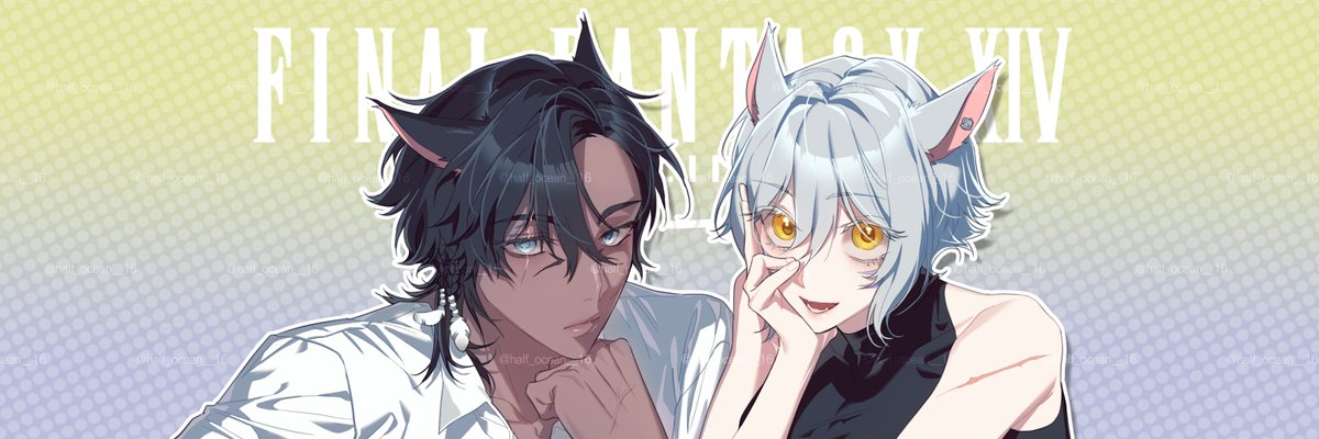 지인의 FF14 페어 작업해드렸습니다😊⚔️