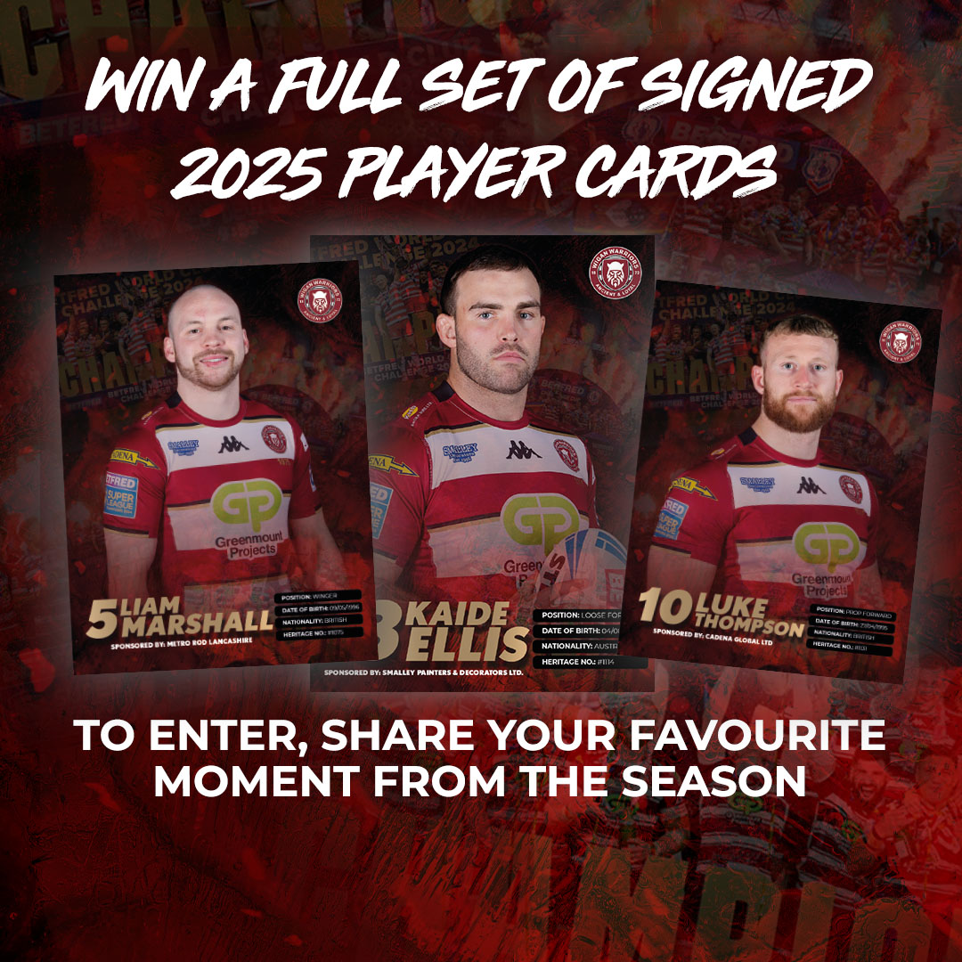 Wigan Warriors 🍒⚪️ tweet media