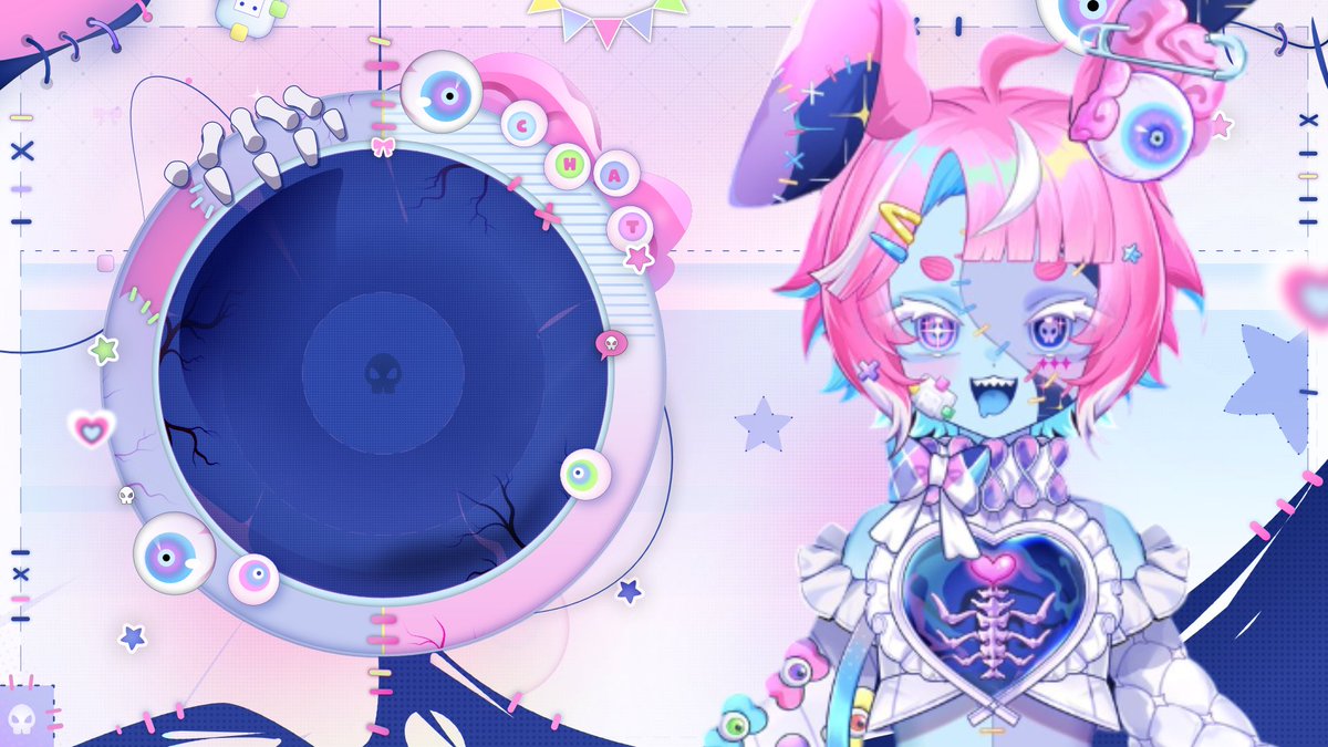poko_u's tweet photo. hi vtubers, pls drop ur PNG i wanna practice some overlays https://t.co/KlDNzStHvZ