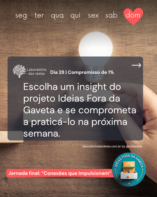 nidepaula's tweet photo. 📌 Domingo | Dia 28: Compromisso de 1% 
Consistência > Intensidade. A mudança real está no 1% praticado, não no 100% de intenção. Escolha UM insight. Comprometa-se a praticá-lo esta semana. << https://t.co/aMMaQ9rSoR >>
#melhoriacontinua #kaizen #consistencia #estrategia #gestao https://t.co/8XmcdRmwWF