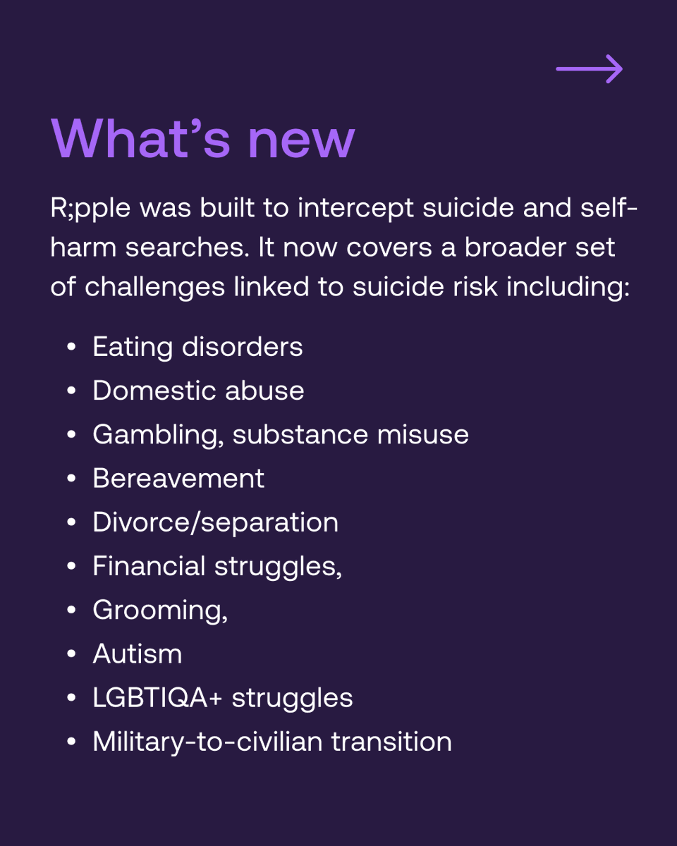Ripple Suicide Prevention tweet media