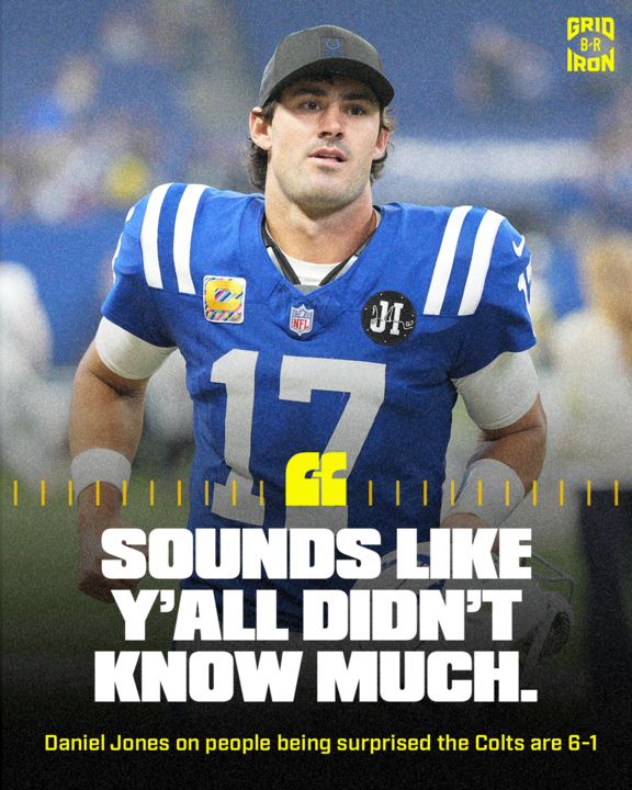 Indiana Jones and the Colts are putting people on notice 
