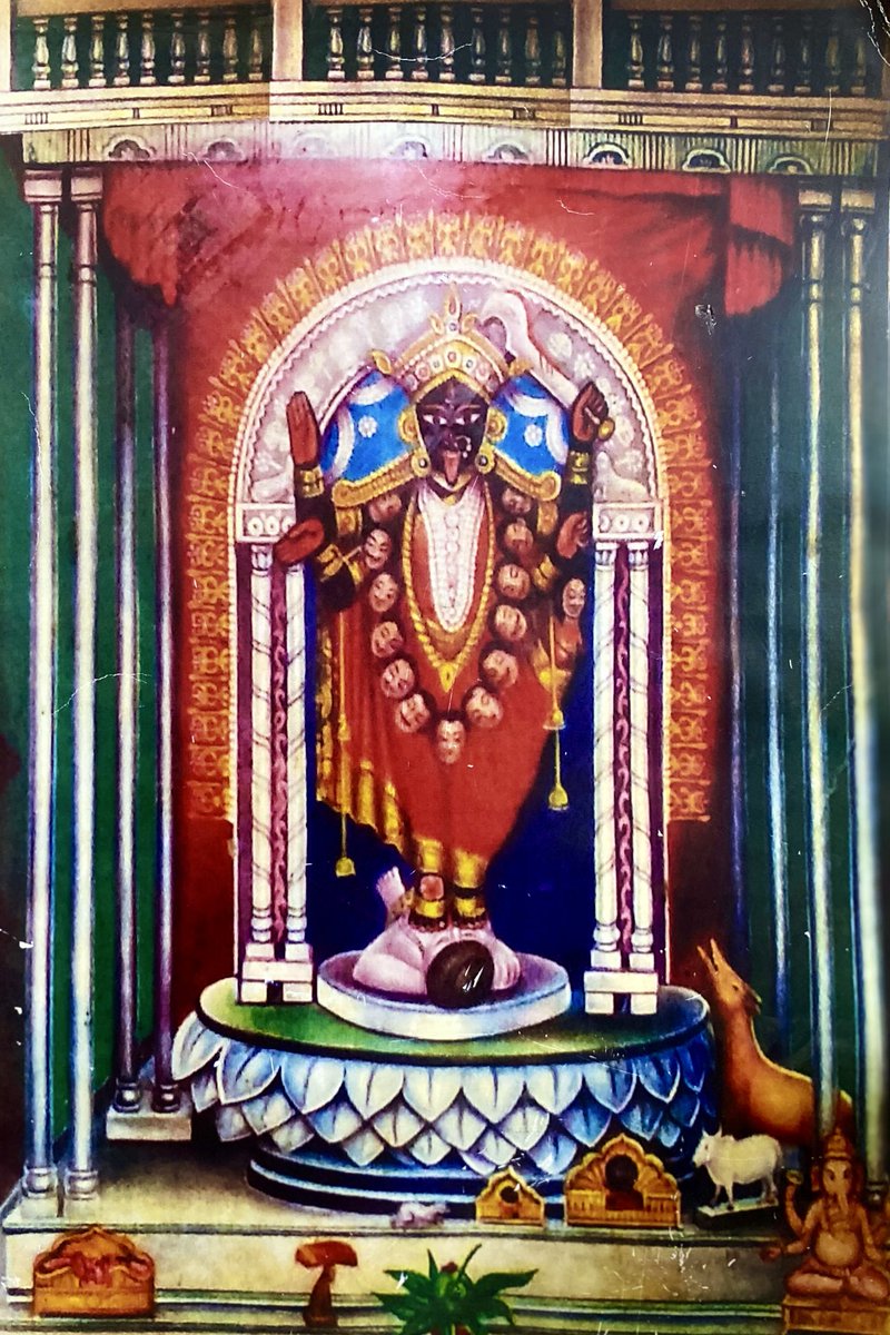 Many have been asking for this photo for many years. I have never shared it. 

But tonight is the most auspicious occasion to share it. 

So here is the photo of Ma Kali which Bhagwanji kept in his room. 

🙏🌺🙏

<a href="/anujdhar/">Anuj Dhar</a>