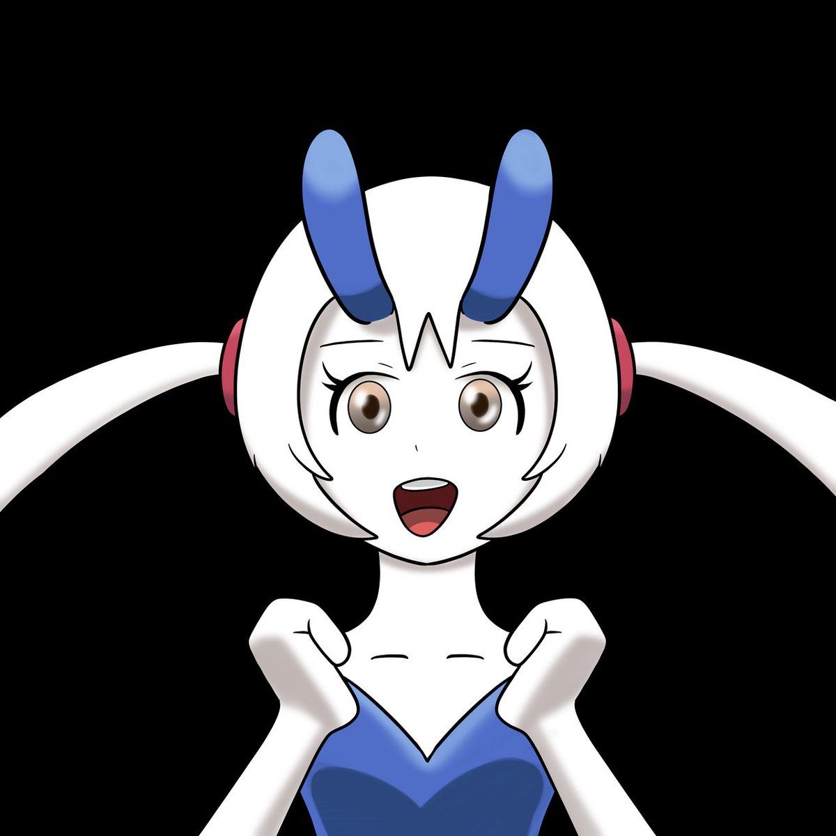 Reality_Rewrite's tweet image. Would anyone want to see me make a gijinka/monster girl of EF Floette?