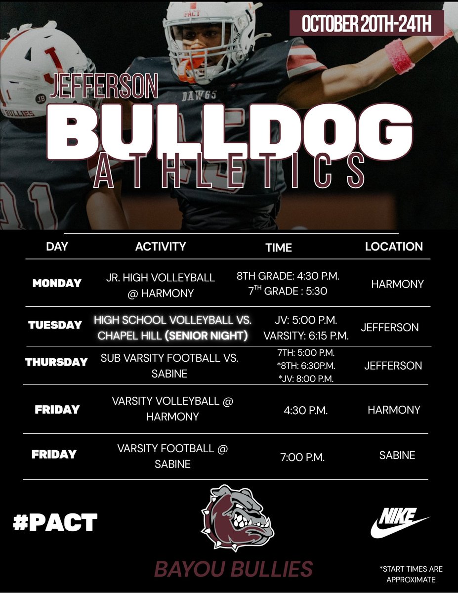Jefferson Bulldog Athletics tweet media