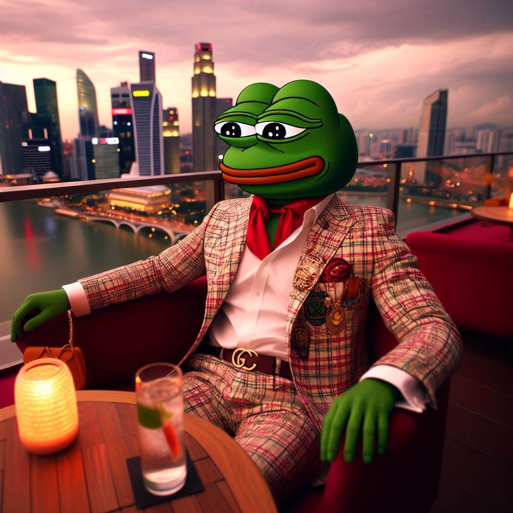 Hodling $PEPE feels good man