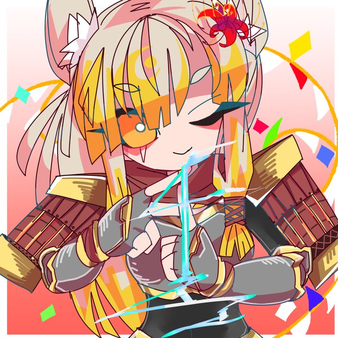 #じゅんぴく茶ー 4周年おめでたい!!!!! (昨日の深夜に描き忘れみつけて再投稿もの) 